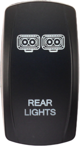 DASH SWITCH ROCKER FACE REAR LIGHTS