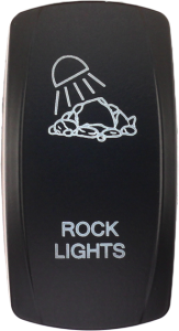 DASH SWITCH ROCKER FACE ROCK LIGHTS