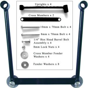 UNIVERSAL HARD MOUNT KIT PAIR