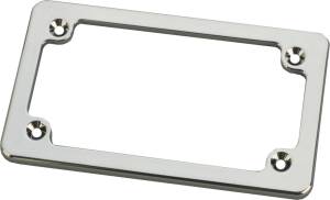 LICENSE PLATE HOLDR CHR UNIVERSAL