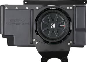 BEHIND SEAT 10" KICKER SUB POL