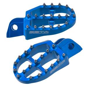 ALUMINUM FOOTPEGS HUS H-BLUE