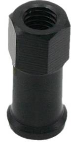 RIM LOCK NUTS BLACK 2/PK