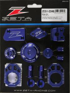 BILLET KIT YAMAHA BLUE