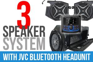 3 SPEAKER PLUG AND PLAY KIT WITH JVC MR1 RECEIVER