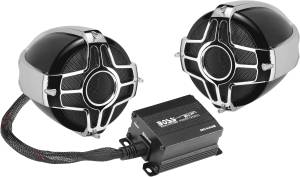 3" HANDLEBAR MOUNT 600W 2-SPEAKER SYSTEM