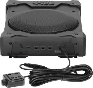 POWERED UNDER SEAT 8" SUB AMPLIFIED AND WEATHERPROOF