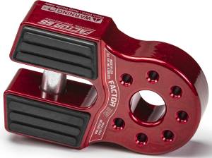 FLATLINK XTV WINCH SHACKLE RED