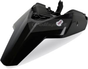 REAR FENDER & SIDE PANELS BLACK