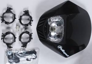 HALOGEN HEADLIGHTS BLACK