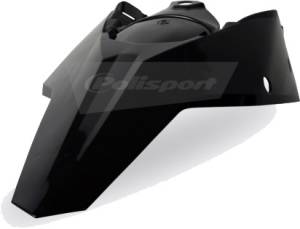 REAR FENDER & SIDE PANELS BLACK