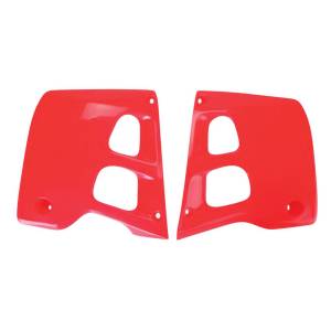 RADIATOR SCOOP CR125 RED