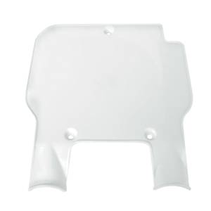 NUMBER PLATE KX125/250 WHITE