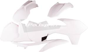 PLASTIC BODY KIT WHITE