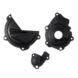 ENGINE PROTECTION KIT BLACK KTM/HUS