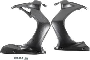 AIR SCOOPS HON BLK CARBON TRX 700XX