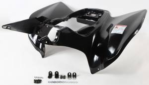 REAR FNDR BLACK TRX450R '04-05