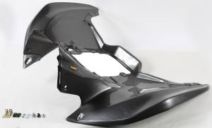 REAR FENDER HON C.BLK TRX 400EX