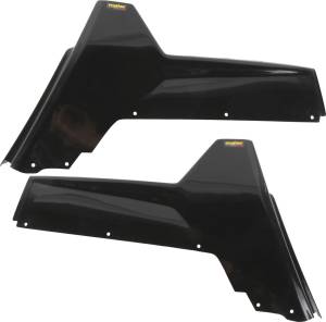 REAR FENDERS BLK RZR