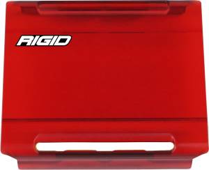 LIGHT COVER 4" E-SERIES RED