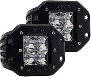 DUALLY LIGHTS FLUSH MOUNT SPOT (AMBER)