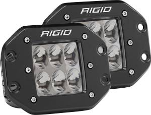 D-SERIES PRO DRIVING FLUSH MOUNT LIGHT PAIR