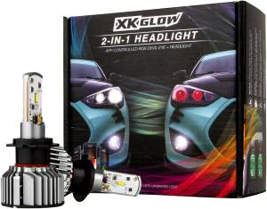 RGB H4 LED BULB KIT