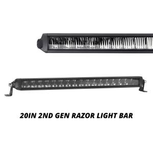 20" RAZOR LIGHT BAR AUX HIGH BEAM WITHOUT HARNESS