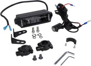 MOTORCYCLE HEADLIGHT KIT 7/8" HANDLEBARS