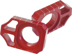 AXLE BLOCK KAW/SUZ RED