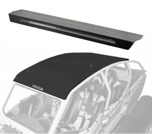 ASYLUM REAR WING W/ LIGHTBAR SOLAR BLACK