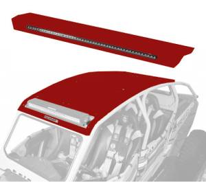 ASYLUM ROOF W/RR LIGHTBAR PKT PERFORMANCE RED