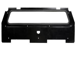 REAR WINDSHIELD BLACK