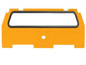 REAR WINDSHIELD ORANGE