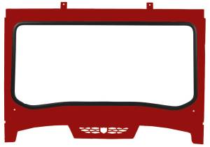 FRONT WINDSHIELD PERFORMANCE RED