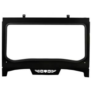 ASYLUM FRONT WINDSHIELD BLACK