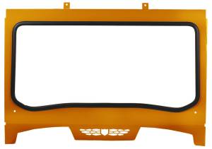 ASYLUM FRONT WINDSHIELD ORANGE RUST METALLIC