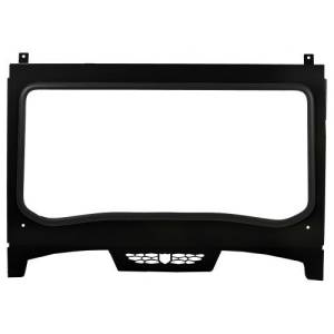 ASYLUM FRONT WINDSHIELD W/PCKT BLACK