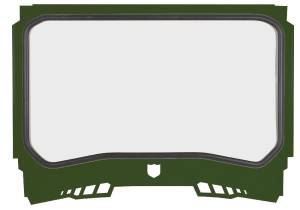 PRO XP/4 FRONT WINDSHIELD ARMY GREEN