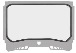 PRO XP/4 FRONT WINDSHIELD GHOST GREY