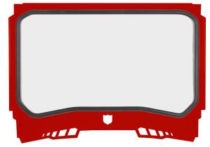 PRO XP/4 FRONT WINDSHIELD PERFORMANCE RED