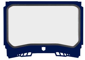 PRO XP/R FRONT WINDSHIELD BLUE SLATE