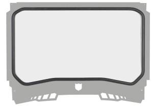 PRO XP/R FRONT WINDSHIELD GHOST GREY