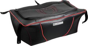 MULTI PURPOSE BED STORAGE BLACK W/RED