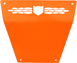 FRONT RACE SKID PLATE ORANGE POL