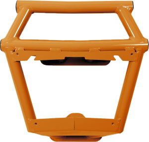 FRONT SPORT BUMPER ORANGE RUST METALLIC POL