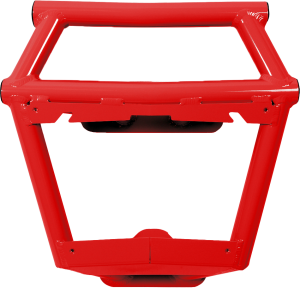 FRONT SPORT BUMPER RED POL