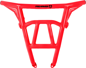 REAR SPORT BUMPER RED POL