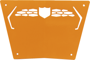 FRONT SPORT BUMPER SKID PLATE ORANGE RUST METALLIC