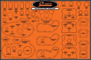 GASKET DISPLAY BOARD EVO '86-03 99000-EVXL